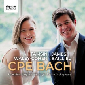 CPE Bach: Complete Works For Violin And Keyboard - Tamsin Waley-Cohen