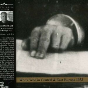 Who's Who In Central & East Europe 1933 - Arnold Dreyblatt