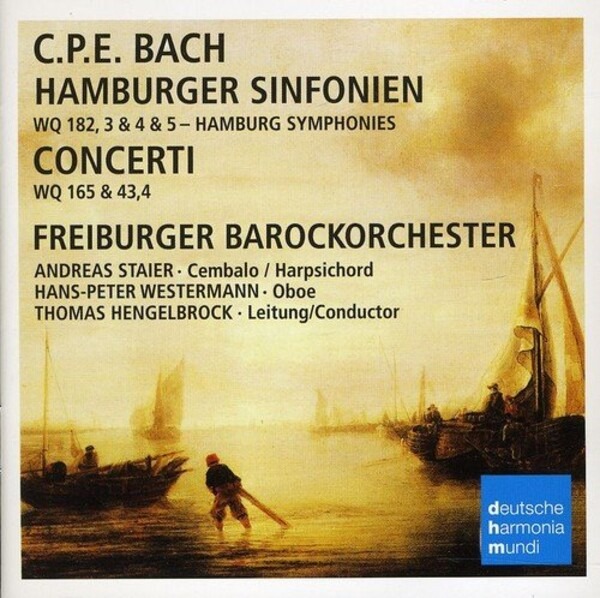 CPE Bach: Hamburger Sinfonien & Concerti - Andreas Staier