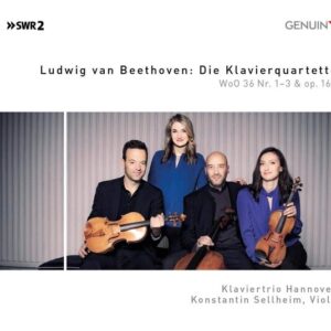 Beethoven: Klavierquartette WoO 36 Nr.1-3 - Klaviertrio Hannover
