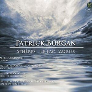 Patrick Burgan: Spère, Le Lac, Vague - Orchestre National de France