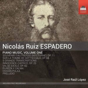 Nicolas Ruiz Espadero: Piano Music, Vol. 1 - Jose Raul Lopez