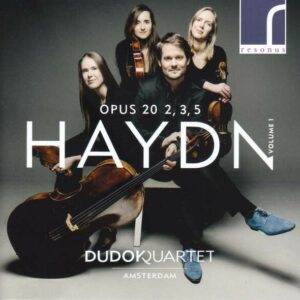 Haydn: String Quartets Op.20 Nos.2, 3 & 5 - Dudok Quartet Amsterdam
