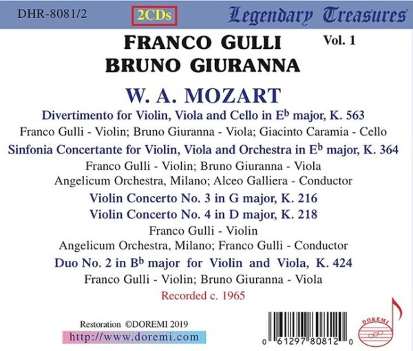 Franco Gulli Vol. 1