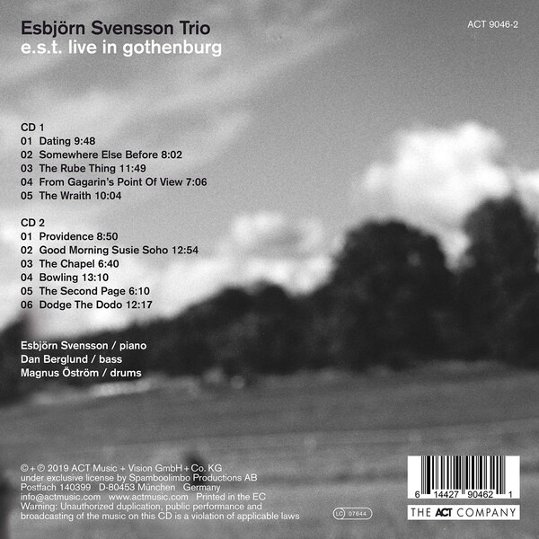 E.S.T. Live In Gothenburg - Esbjorn Svensson Trio