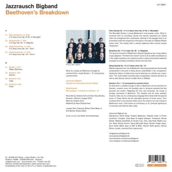 Beethoven`s Breakdown (Vinyl) - Jazzrausch Bigband
