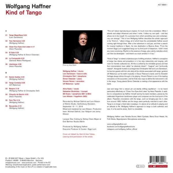 Kind Of Tango (Vinyl) - Wolfgang Haffner