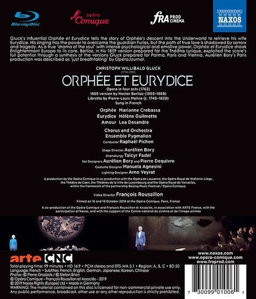 Christoph Willibald Gluck: Orphée Et Eurydice (Berlioz version 1859) - Raphael Pichon