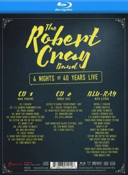 4 Nights Of 40 Years Live - Robert Cray