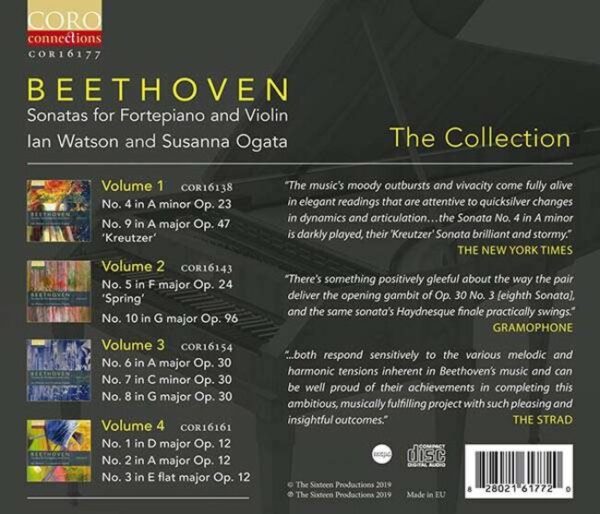 Beethoven: Complete Violin Sonatas - Susanna Ogata