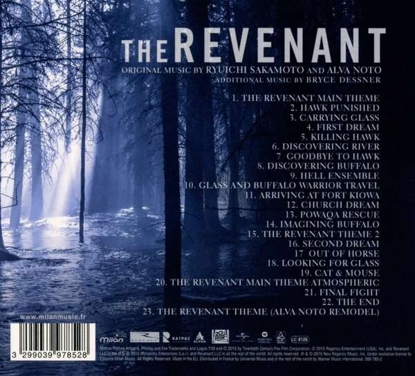 The Revenant (OST) - Ryuichi Sakamoto