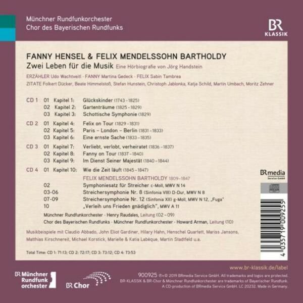 Fanny und Felix Mendelssohn, Zwei Leben für die Musik - Henry Raudales