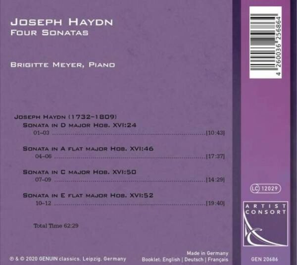 Joseph Haydn: Four Sonatas - Brigitte Meyer