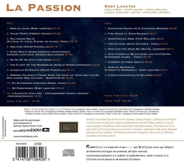 La Passion - Roby Lakatos