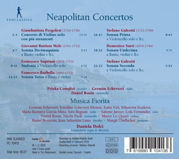 Neapolitan Concertos - Musica Fiorita