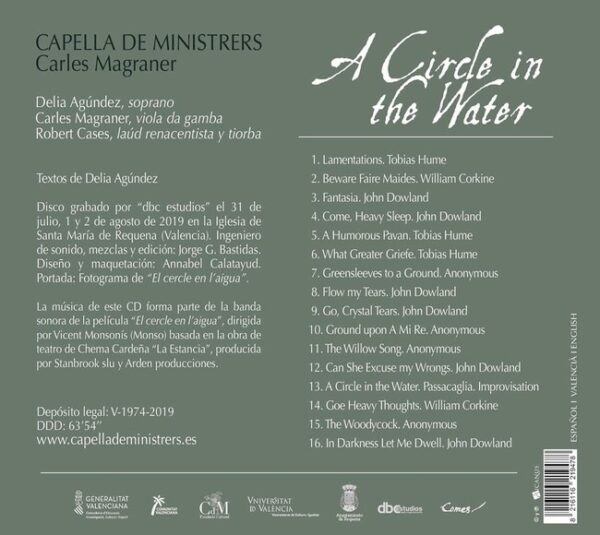 A Circle In The Water - Capella De Ministrers