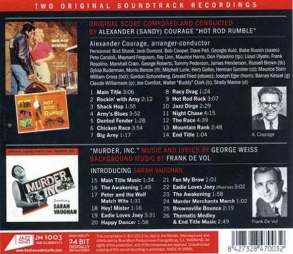 Hot Rod Rumble / Murder Inc. (OST) - Alexander Courage & Frank De Vol