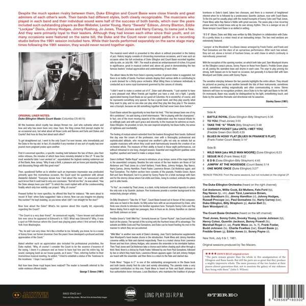 Battle Royal (Vinyl) - Duke Ellington & Count Basie