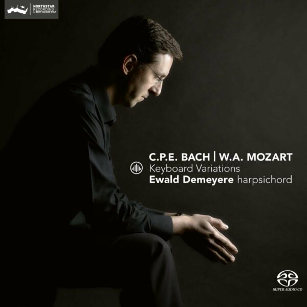 CPE Bach / Mozart: Keyboard Variations - Ewald Demeyere
