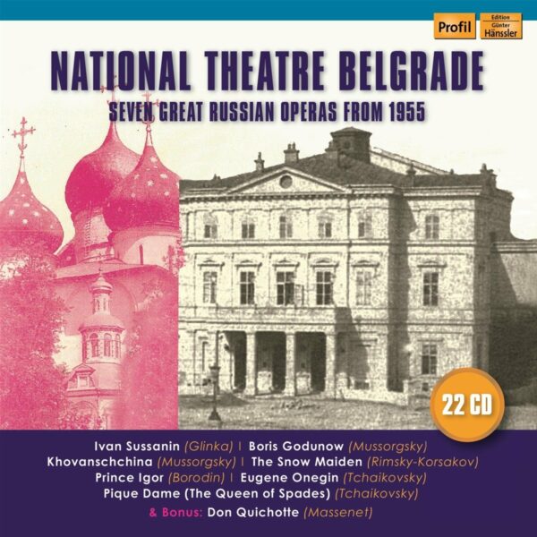 Glinka / Mussorgsky / Rimsky-Korsakov / Borodin / Tchaikov: National Theatre Belgrade - Seven Great Russian Op - Miroslav Cangalovic