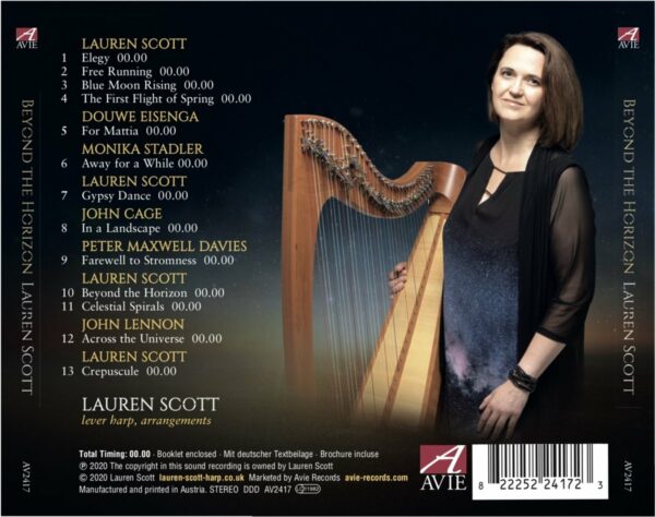 Beyond The Horizon, New Music For Lever Harp - Lauren Scott