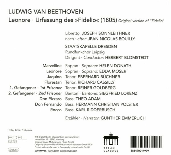Beethoven: Leonore (2020) - Herbert Blomstedt