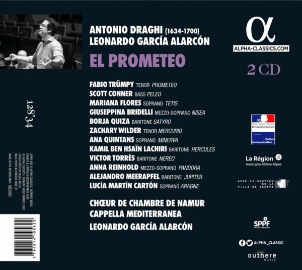 Antonio Draghi / Leonardo Garcia Alarcon: El Prometeo - Leonardo Garcia Alarcon