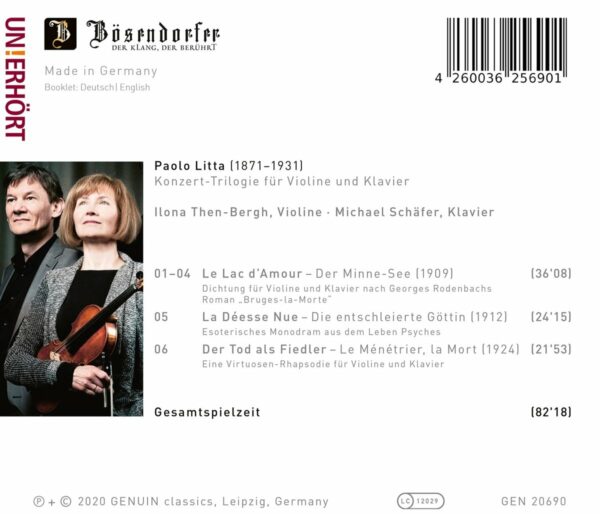 Paolo Litta: Konzert-Trilogie - Ilona Then-Bergh