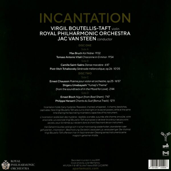 Incantation (Vinyl) - Virgil Boutellis-Taft
