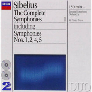 Sibelius: Symphonies 1 / 2 / 4 / 5 - Boston Symphony Orchestra / Colin Davis