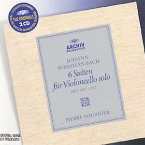 Bach: 6 Suites For Cello - Pierre Fournier