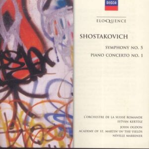 Shostakovich: Symphony No.5, Piano Concerto No.1 - John Ogdon