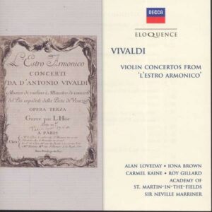 Vivaldi: Violin Concertos from 'L'Estro Armonico' - Neville Marriner