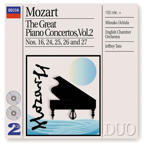 à　Concertos,　Piano　Boîte　Mozart:　La　Uchida　Great　Vol　Musique