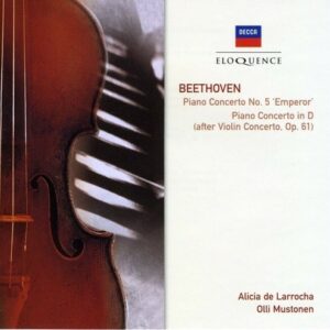 Beethoven: Piano Concerto No.5, Piano Concerto in D - Alicia de Larrocha