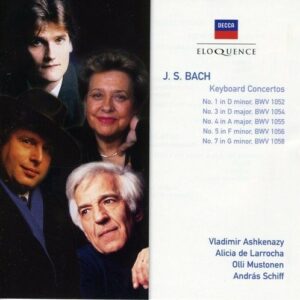 Bach: Keyboard Concertos BWV 1052,1054-1556,1058 - Vladimir Ashkenazy