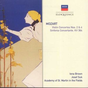 Mozart: Violin Concertos 2, 4 - Josef Suk
