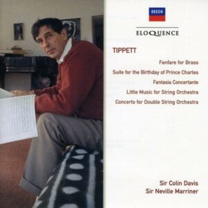 Tippett: Concerto for Double String Orchestra - Neville Marriner