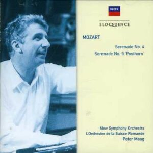 Mozart: Serenades Nos. 4 & 9 'Posthorn' - Peter Maag