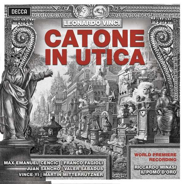 Vinci: Catone In Utica - Sancho / Fagioli / Cencic / Sabadus / Mitte / Riccardo Minasi