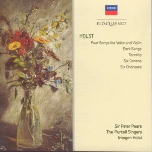 Holst: Vocal Works - Peter Pears