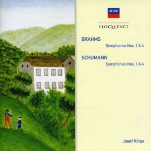 Brahms: Symphonies 1 & 4 / Schumann: Symphonies 1 & 4 - Josef Krips