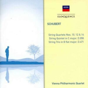 Schubert: String Quartets Nos. 10, 12 & 14, String Trio & String Quintet - Vienna Philharmonic Quartet