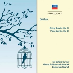 Dvorak: String Quartet No.10; Piano Quintet Op.81 - Clifford Curzon