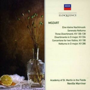 Mozart: Serenades & Divertimenti - Neville Marriner