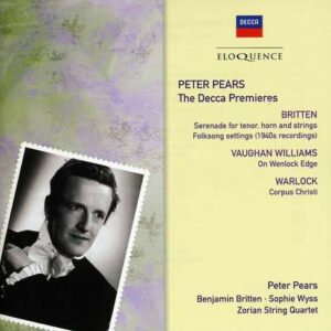 Decca Premieres - Peter Pears