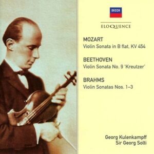 Beethoven / Mozart / Brahms: Violin Sonatas - Georg Kulenkampff