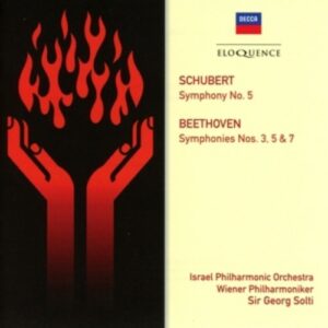Schubert: Symphony No.5 / Beethoven: Symphonies Nos. 3, 5 & 7 - Georg Solti