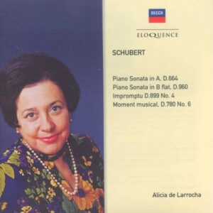 Schubert: Piano Sonatas D664 & 960 - Alicia de Larrocha