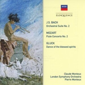 Bach / Gluck / Mozart: Music for flute & orchestra - Pierre Monteux